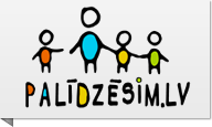 Palīdzēsim logo